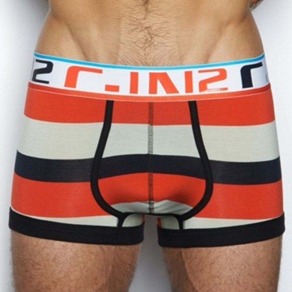 C-IN2 No Show Trunk in Red or Blue Stripes (Limited Edition Art Series)